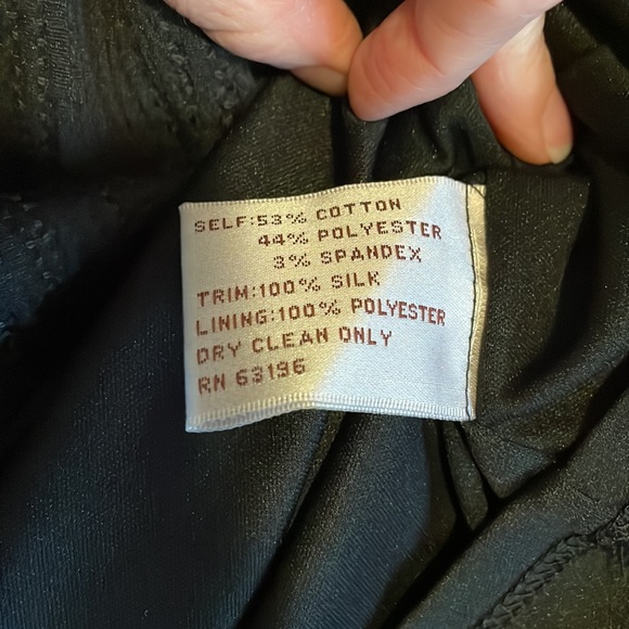 NWT Suzi Chen for Maggy Boutique Strapless Black Midi Dress. Size 4. - Picture 4 of 10